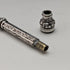 Antique Mechanical Pencil Telescopic 60-93mm Magic Pencil Silver Plated Glass Decor
